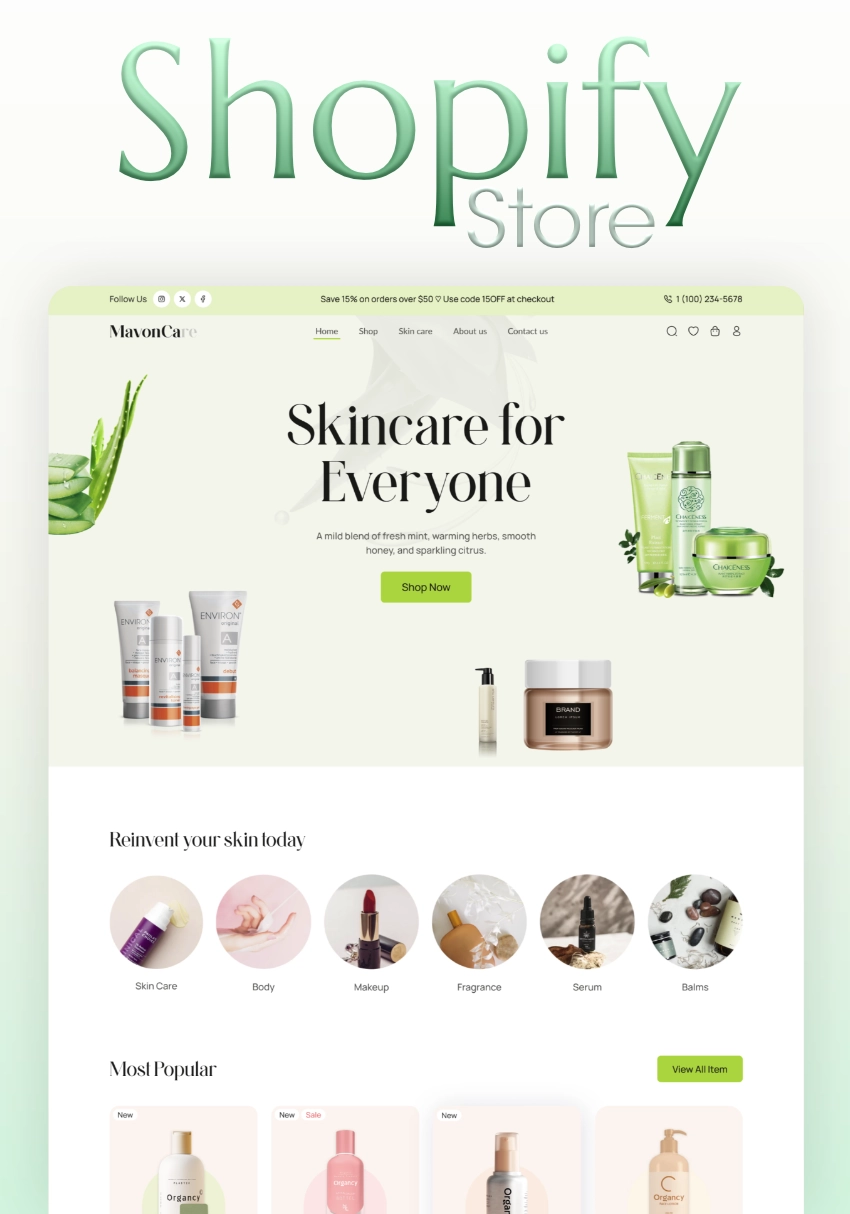 shopify webdesign