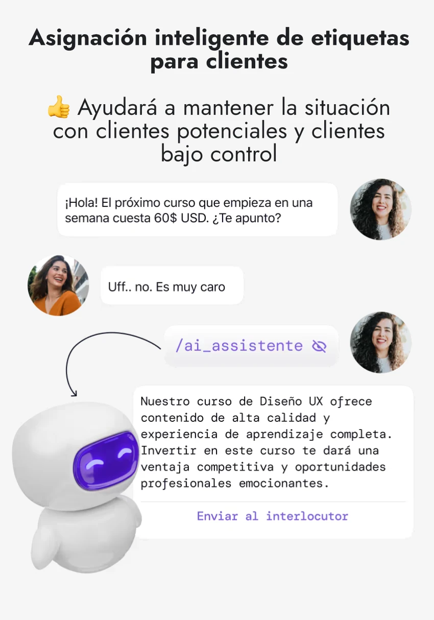 Sistema de etiquetas inteligente con simla